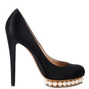 Nicholas Kirkwood Casati Pearl Platform Pump Shoes